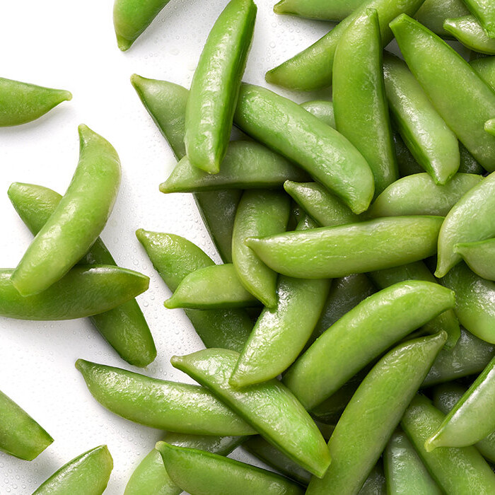 Sugar snap peas, a popular Kenyan export